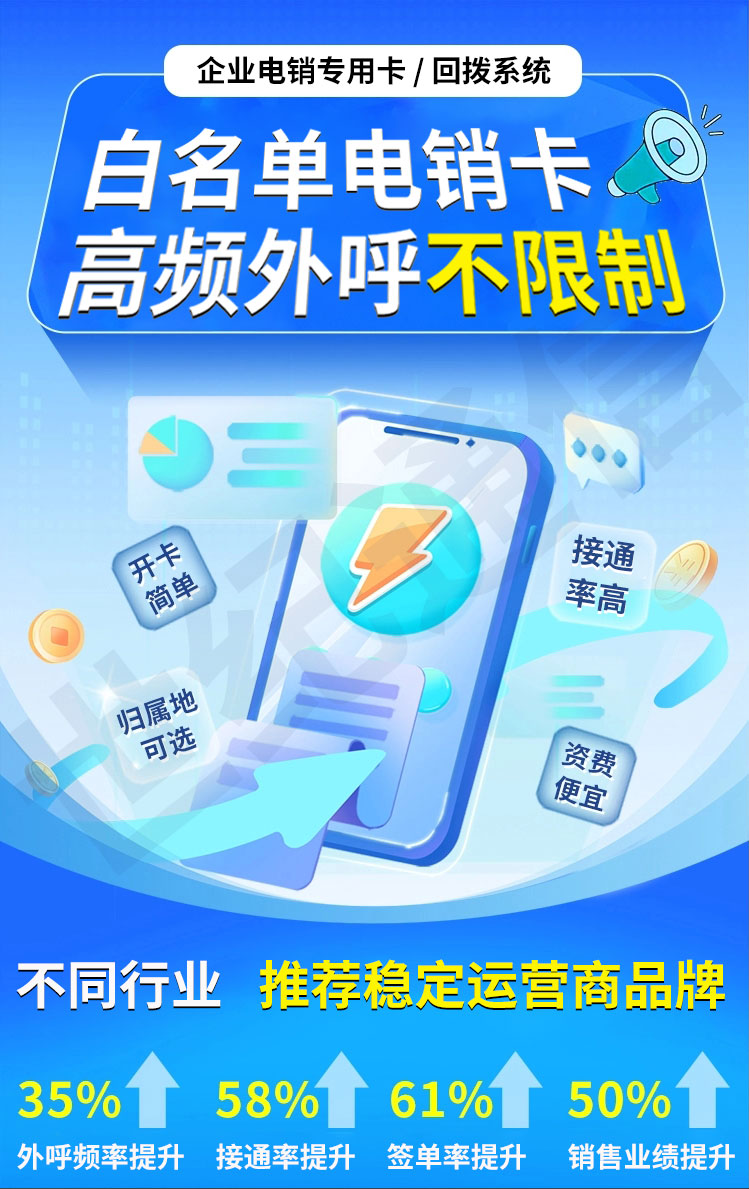 防封電銷卡